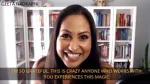 Geeta — coaching client of Anjli Garg